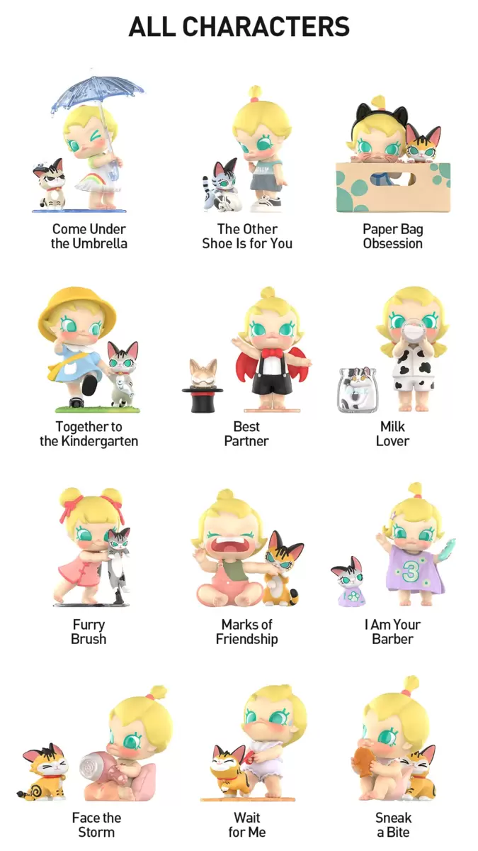 Baby Molly & Baby Tabby Series Figures Baby Molly & Baby Tabby Series Figures