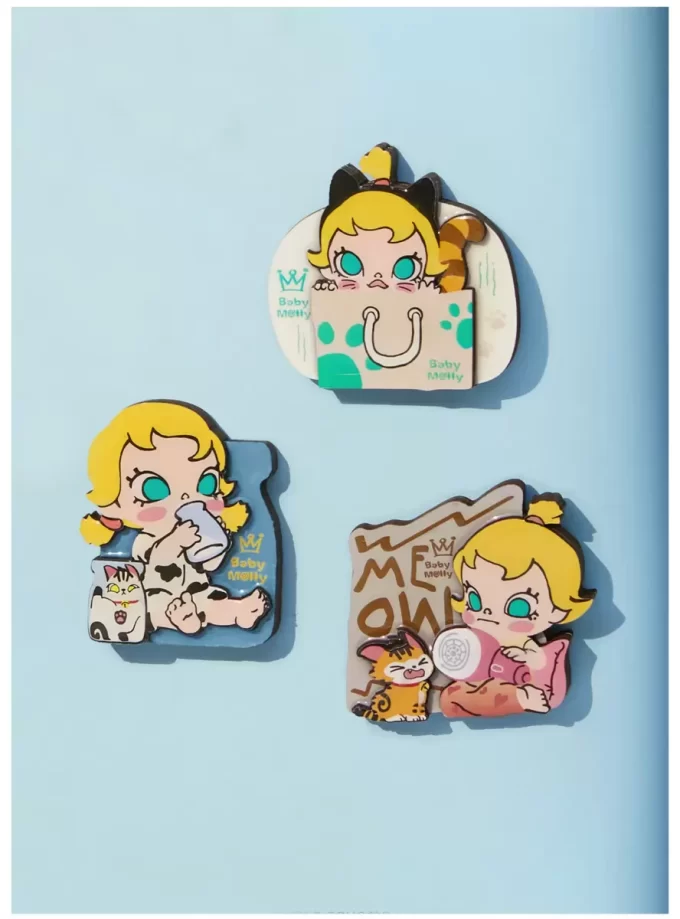 Baby Molly & Baby Tabby Series-Fridge Magnet Blind Box Baby Molly & Baby Tabby Series-Fridge Magnet Blind Box