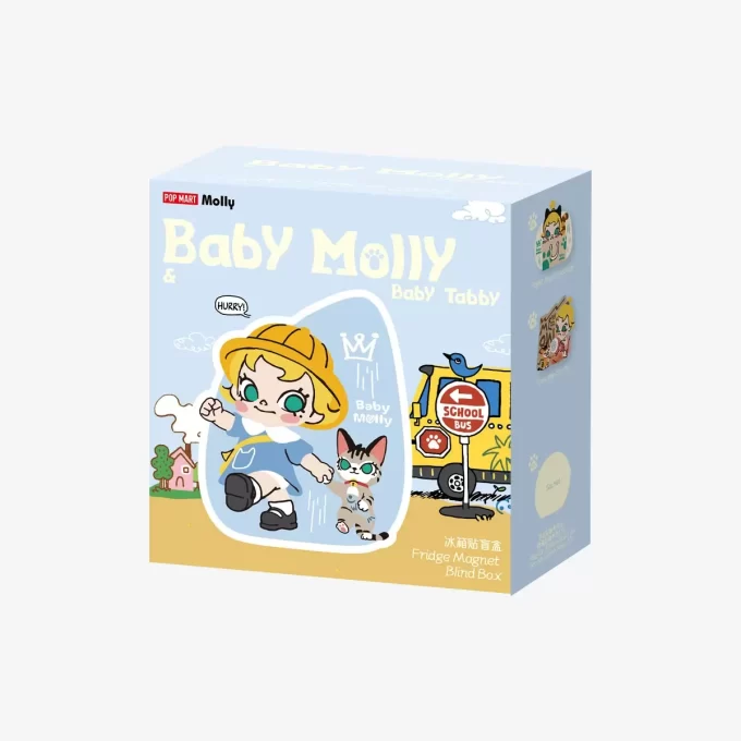 Baby Molly & Baby Tabby Series-Fridge Magnet Blind Box Baby Molly & Baby Tabby Series-Fridge Magnet Blind Box