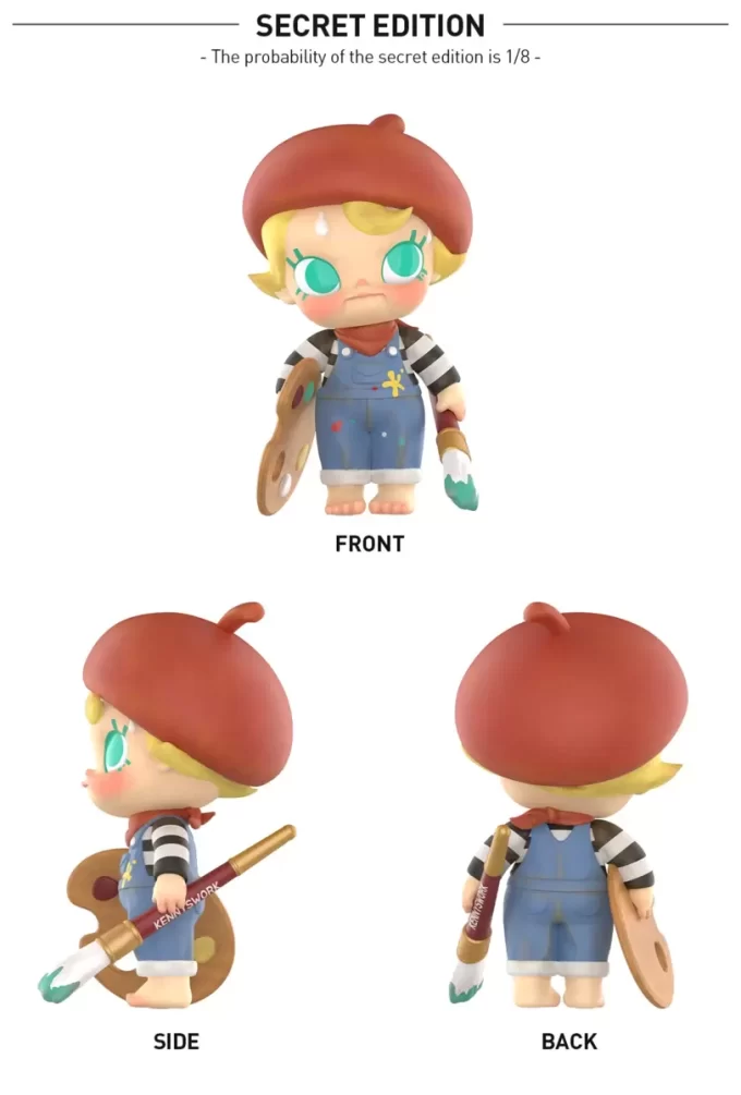 Baby Molly Future Painter Figurine