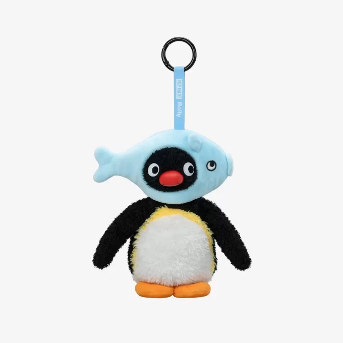 Baby Molly × Pingu Happy Fishing Series-Vinyl Plush Pendant Blind Box