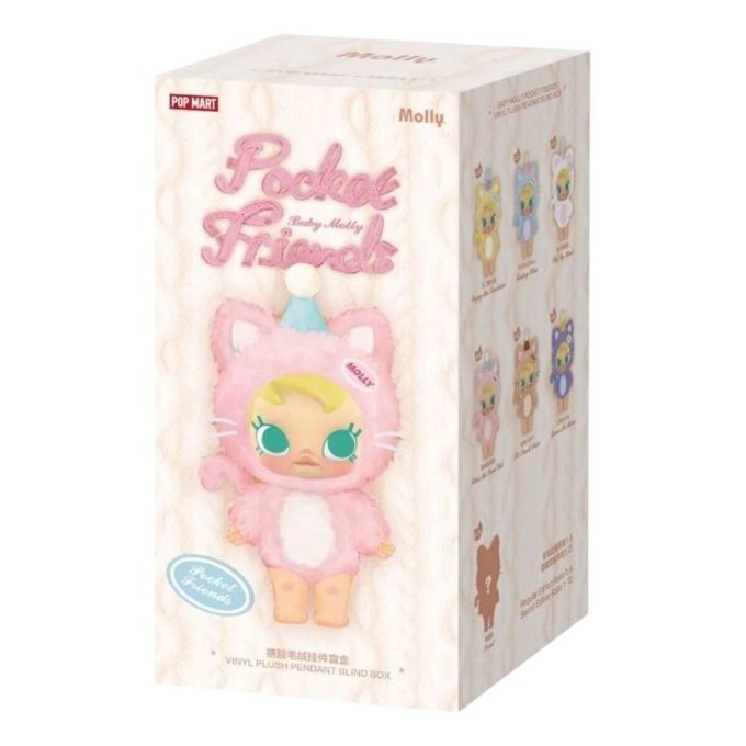 Baby Molly Pocket Friends Vinyl Plush Pendant Sealed Case (1 Blind Box)