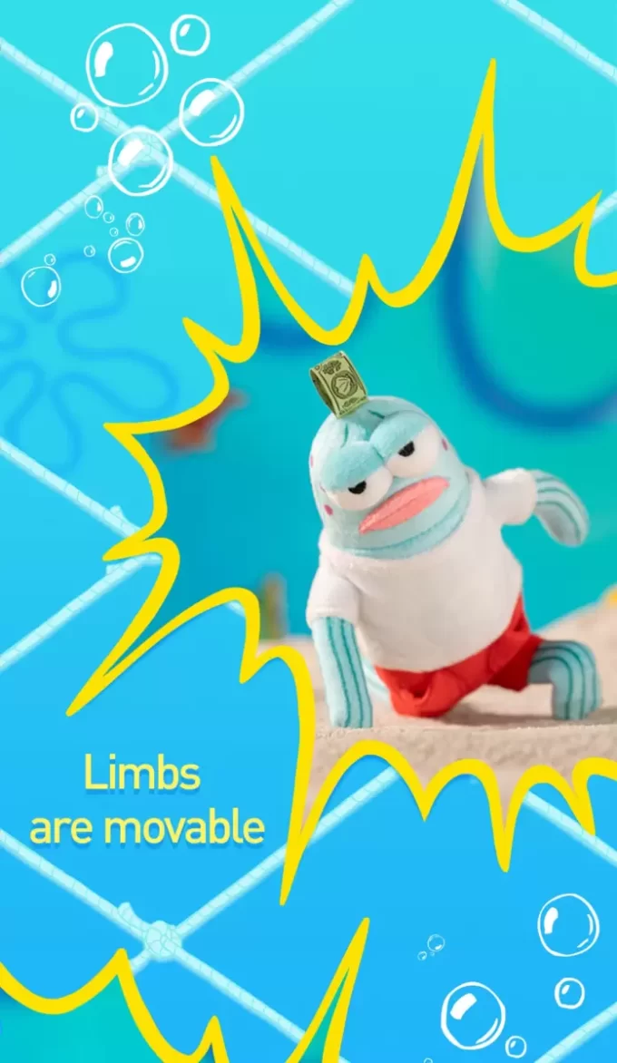 Bikini Bottom Buddies – Whimsical Plush