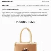 Classic Bag Series- LABUBU Plush Tote Bag (Brown)