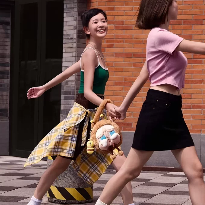 CRYBABY Crying Again Series-Big Head Bag(I’ll Bring You A Flower)