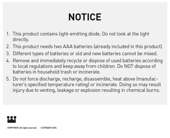 CRYBABY Crying For Love Series-Plush Gift Box