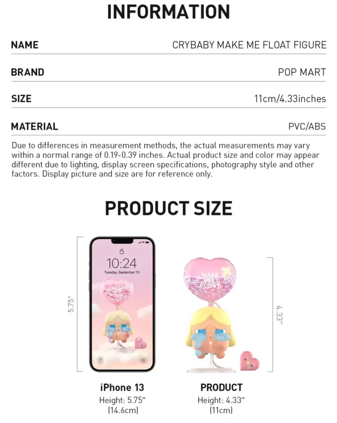 CRYBABY MAKE ME FLOAT FIGURE