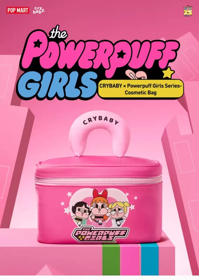 CRYBABY × Powerpuff Girls Series-Cosmetic Bag