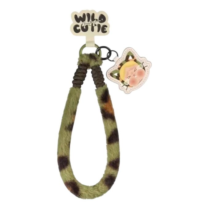 Crybaby Wild but Cutie Phone Charm “Camo Cutie”