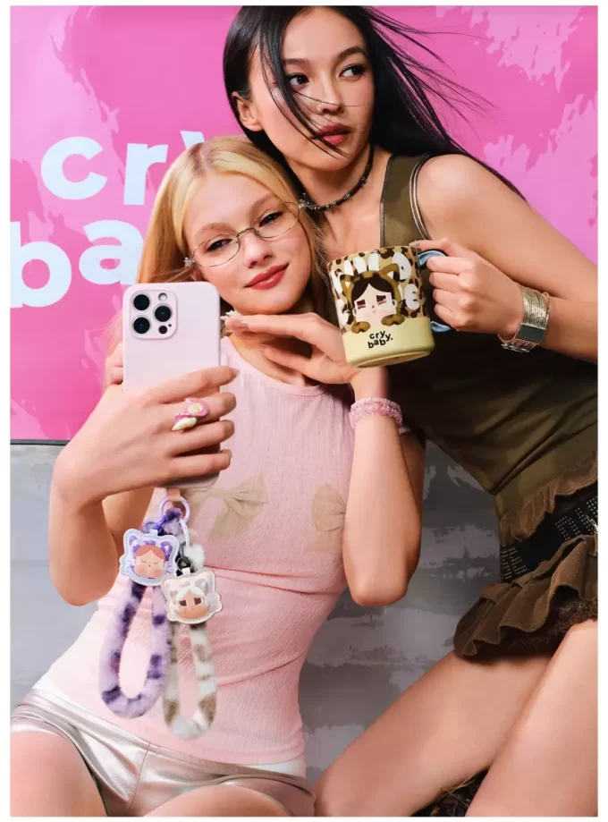 CRYBABY Wild But Cutie Series-Phone Charm Blind Box CRYBABY Wild But Cutie Series-Phone Charm Blind Box