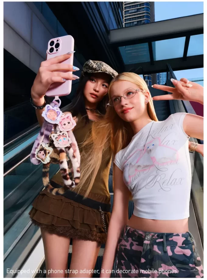 CRYBABY Wild But Cutie Series-Phone Charm Blind Box CRYBABY Wild But Cutie Series-Phone Charm Blind Box