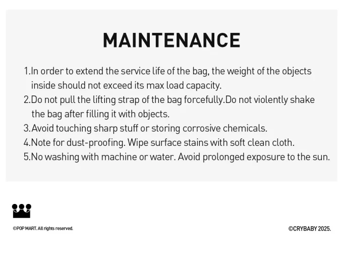 CRYBABY Wild But Cutie Series-Shoulder Bag