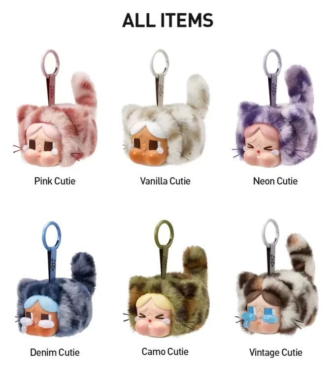 CRYBABY Wild But Cutie Series – Vinyl Plush Pendant Blind Box CRYBABY Wild But Cutie Series – Vinyl Plush Pendant Blind Box