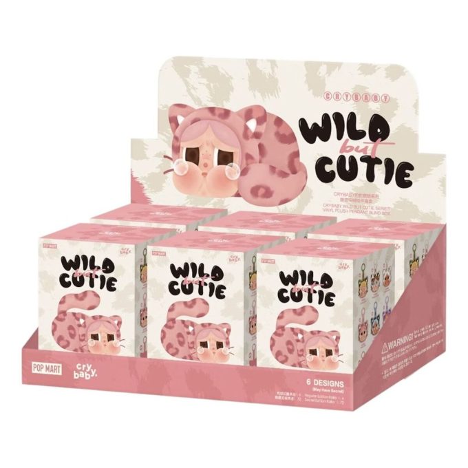Crybaby Wild but Cutie Vinyl Plush Pendant Sealed Case (6 Blind Boxes)