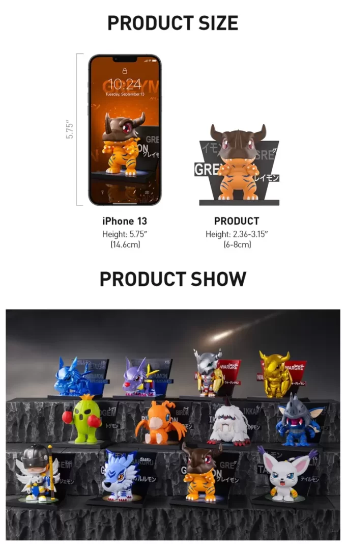 Digimon Adventure Fridge Magnet Series Figures