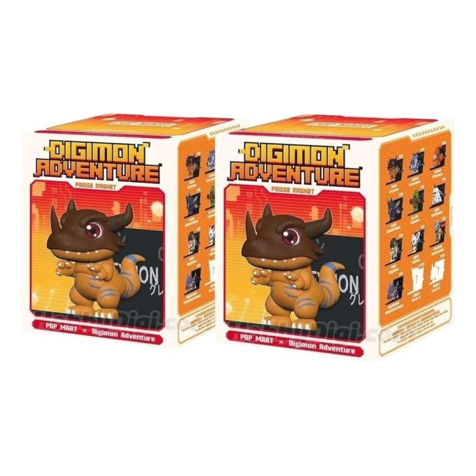 Digimon Fridge Magnet Sealed Case (2 Blind Boxes)