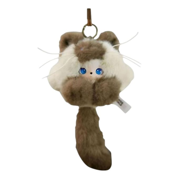 Dimoo Cat Rolling Hanging Card “Plush Rolling”