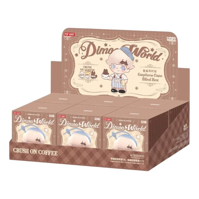 Dimoo Crush on Coffee Earphone Case Sealed Case (6 Blind Boxes)