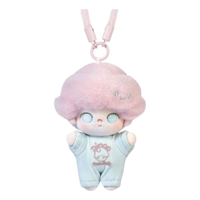 Dimoo Crush on Coffee Plush Keychain “Grapefruit Americano”