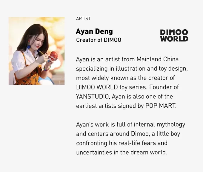 DIMOO Letters From Snowman Series -15.7 Inches Cotton Doll