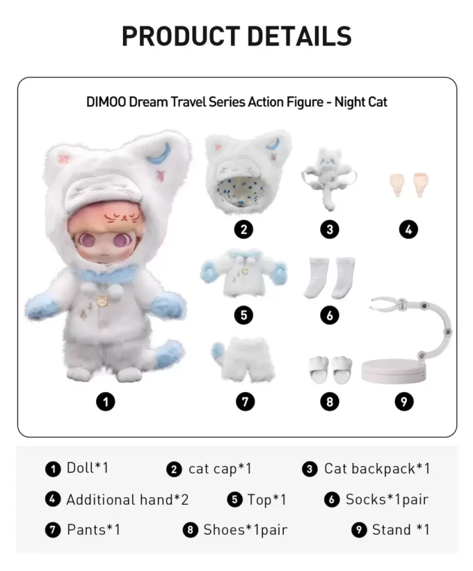 DIMOO Dream Travel Series Action Figure