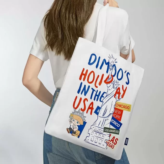 DIMOO’S HOLIDAY IN THE USA SERIES-Canvas Bag