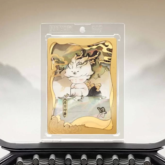 DIMOO Stories In The Cup Series Figures Art Collection Cards