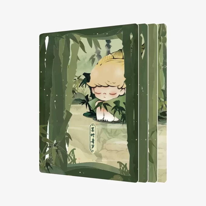 DIMOO Stories In The Cup Series Figures Art Collection Cards