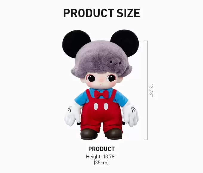 DIMOO WORLD × DISNEY Series-Mickey Vinyl Plush Bag
