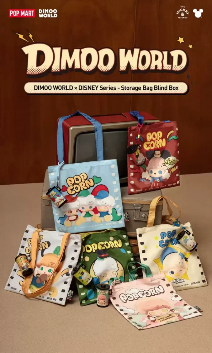 DIMOO WORLD × DISNEY Series-Storage Bag Blind Box DIMOO WORLD × DISNEY Series-Storage Bag Blind Box