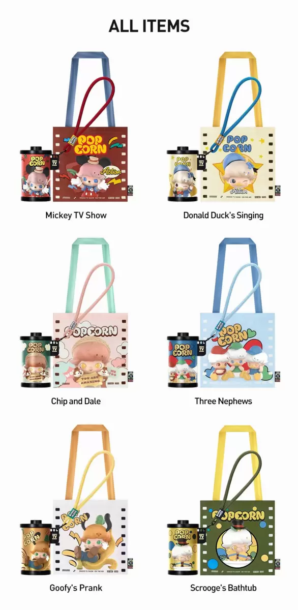DIMOO WORLD × DISNEY Series-Storage Bag Blind Box DIMOO WORLD × DISNEY Series-Storage Bag Blind Box