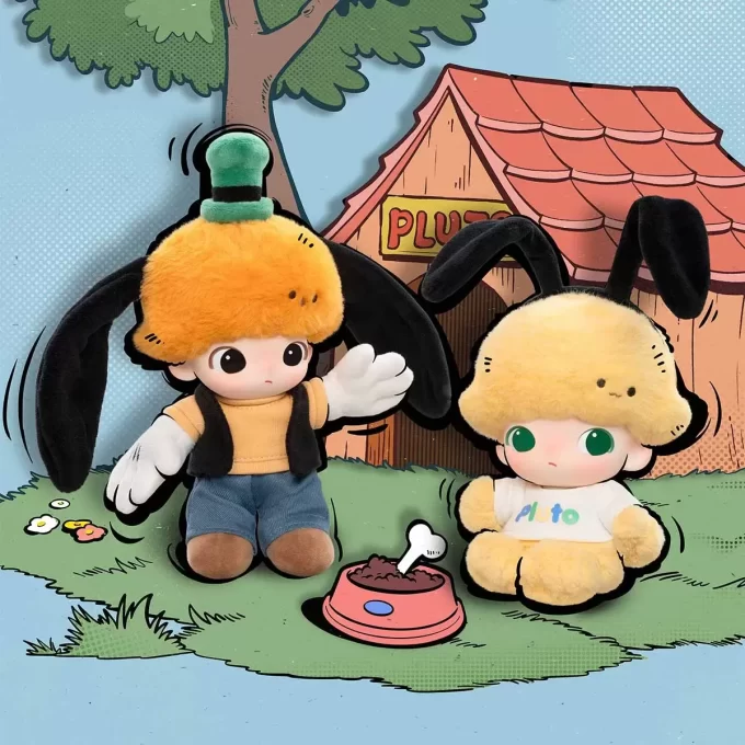 DIMOO WORLD × DISNEY Series-Vinyl Plush Keychain Blind Box DIMOO WORLD × DISNEY Series-Vinyl Plush Keychain Blind Box