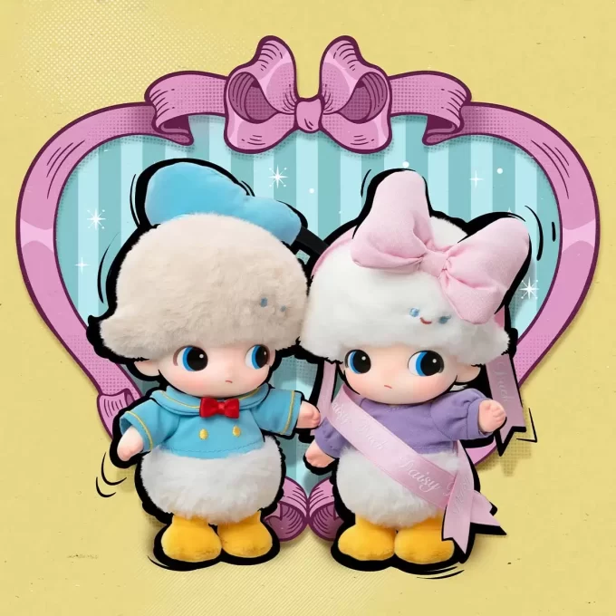 DIMOO WORLD × DISNEY Series-Vinyl Plush Keychain Blind Box DIMOO WORLD × DISNEY Series-Vinyl Plush Keychain Blind Box