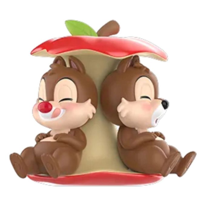 Disney Chip “N Dale Fun Loving Brother Series Figures “Apple Is Full”