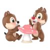 Disney Chip “N Dale Fun Loving Brother Series Figures “Mushroom Table”