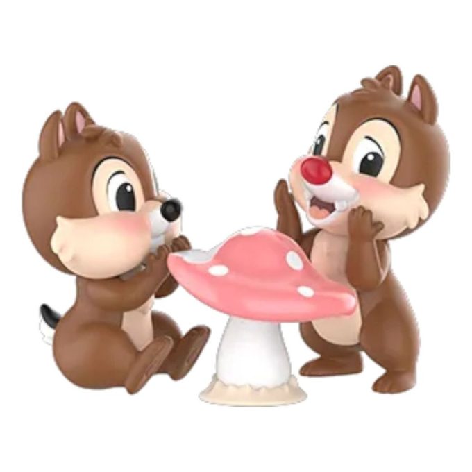 Disney Chip “N Dale Fun Loving Brother Series Figures “Mushroom Table”