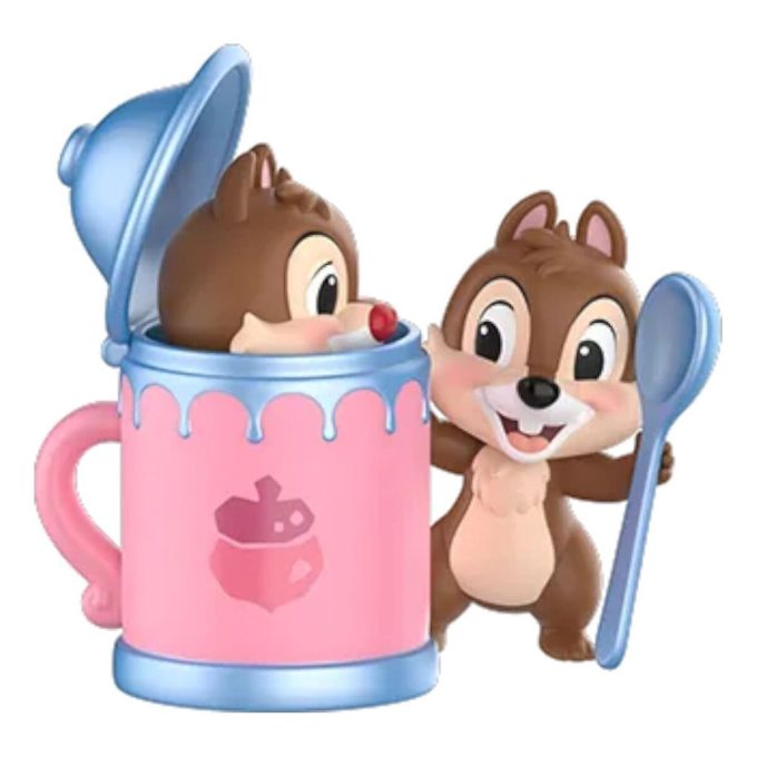 Disney Chip “N Dale Fun Loving Brother Series Figures “Tea Cup Hiding Kitten”