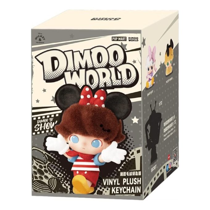 Disney Dimoo World Vinyl Plush Pendant Sealed Case (1 Blind Box)