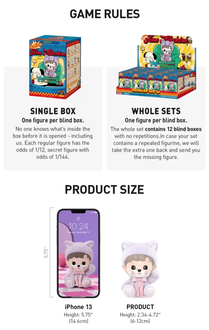 HACIPUPU Rolling Time Machine Series Figures HACIPUPU Rolling Time Machine Series Figures