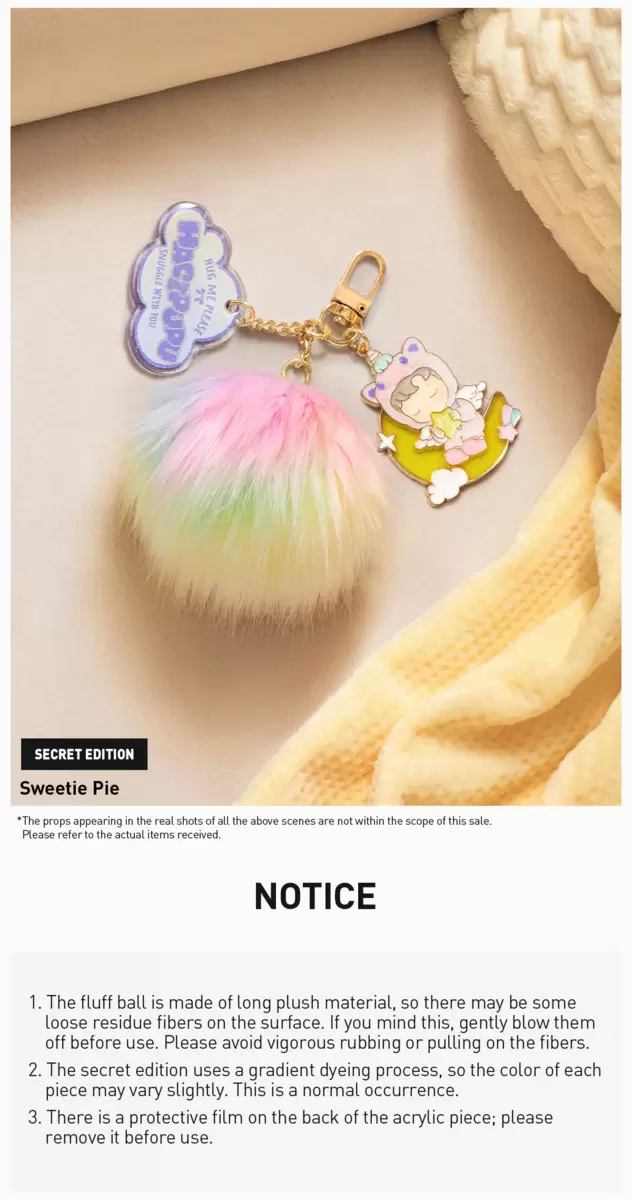 HACIPUPU Snuggle With You Series-Pendant Blind Box HACIPUPU Snuggle With You Series-Pendant Blind Box