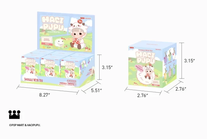 HACIPUPU Snuggle With You Series-Pendant Blind Box HACIPUPU Snuggle With You Series-Pendant Blind Box