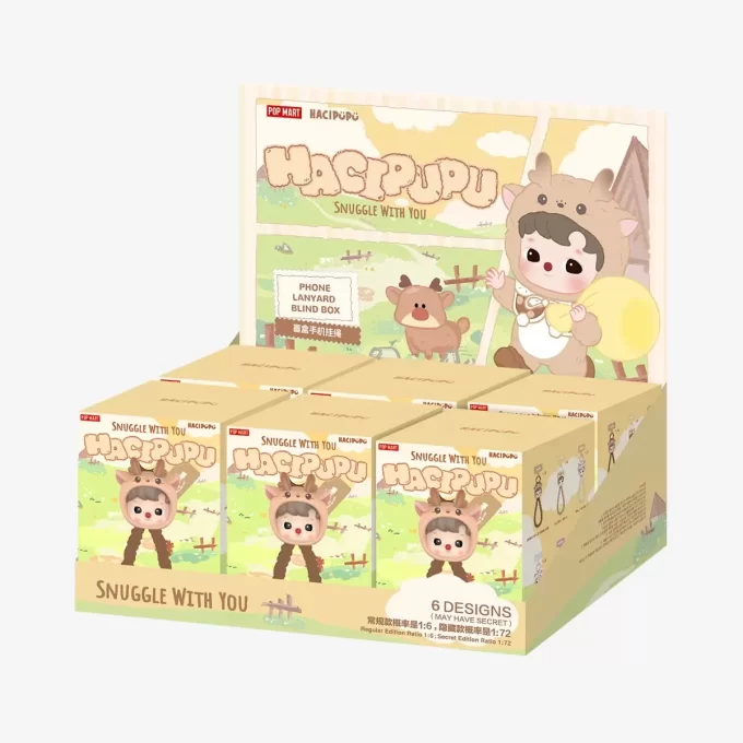 HACIPUPU Snuggle With You Series-Phone Lanyard Blind Box HACIPUPU Snuggle With You Series-Phone Lanyard Blind Box