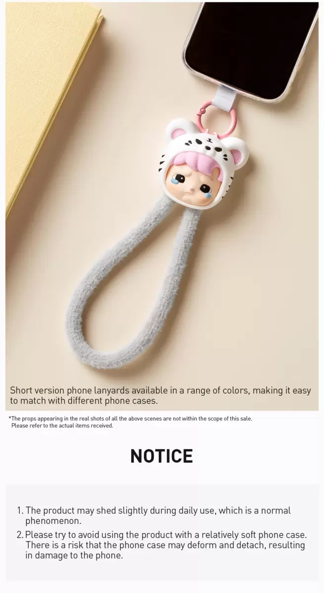 HACIPUPU Snuggle With You Series-Phone Lanyard Blind Box HACIPUPU Snuggle With You Series-Phone Lanyard Blind Box