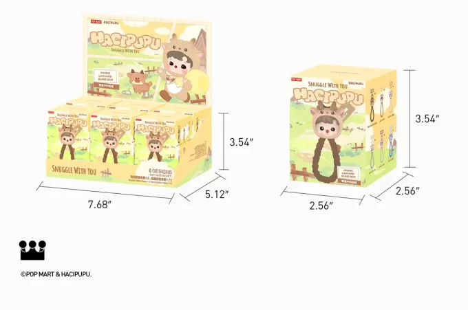 HACIPUPU Snuggle With You Series-Phone Lanyard Blind Box HACIPUPU Snuggle With You Series-Phone Lanyard Blind Box