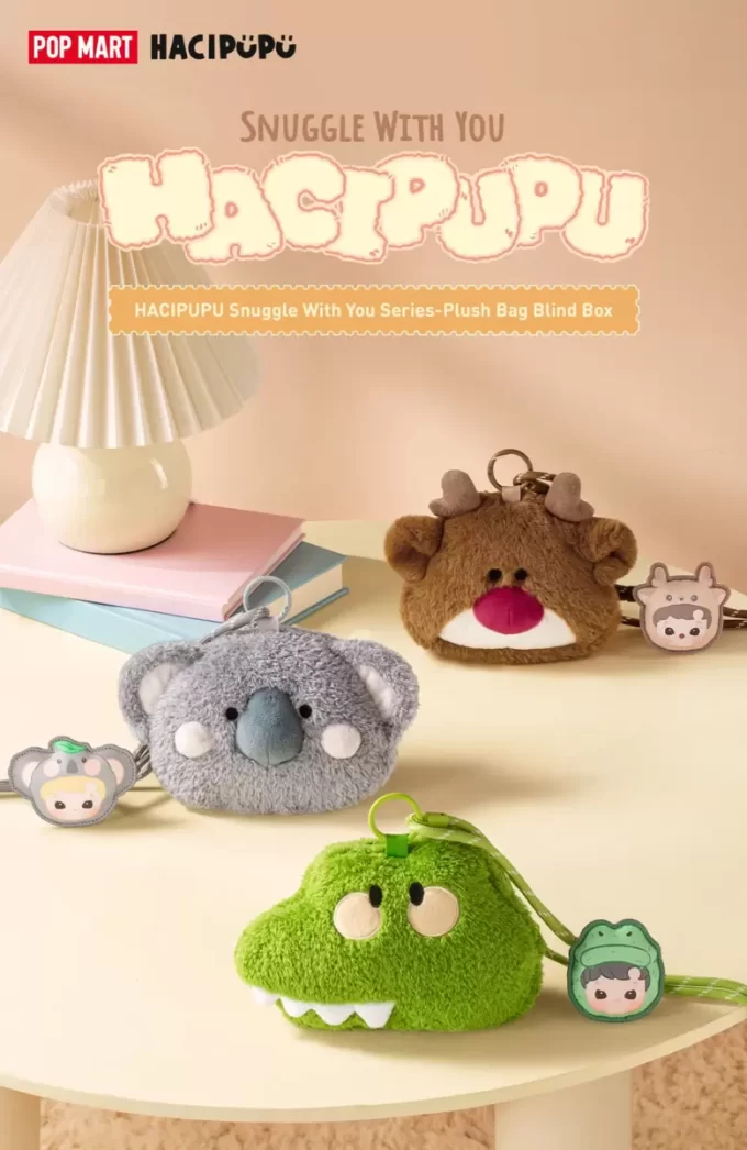 HACIPUPU Snuggle With You Series-Plush Bag Blind Box HACIPUPU Snuggle With You Series-Plush Bag Blind Box