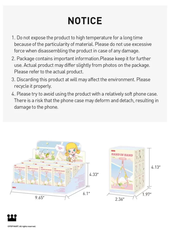 Hand In Hand Series-Phone Charm Blind Box Hand In Hand Series-Phone Charm Blind Box
