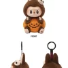 Happy Halloween Party Series-Sitting Pumpkin Vinyl Plush Pendant