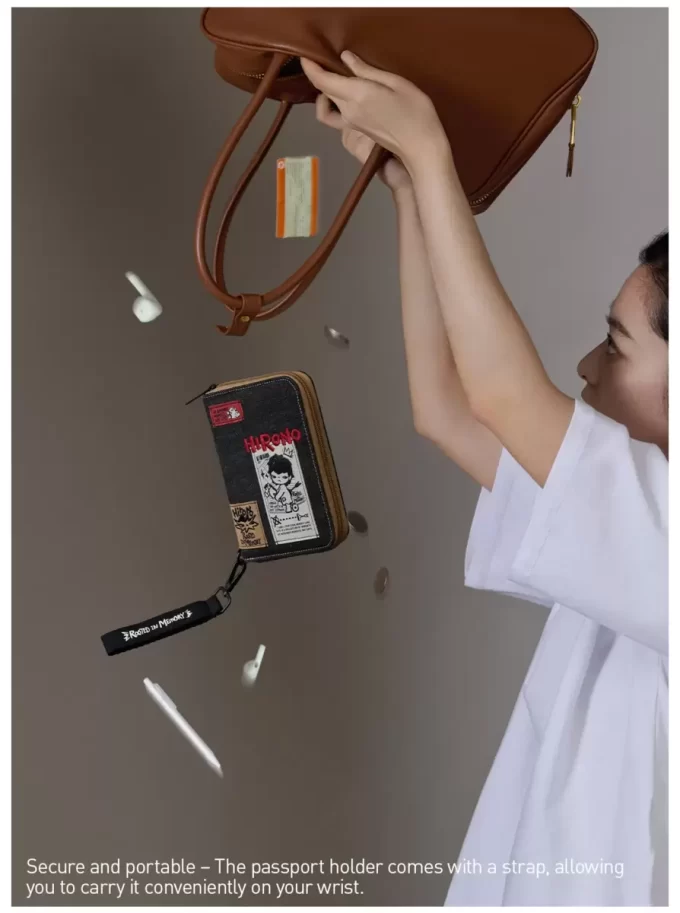Hirono Echo Series – Passport Bag