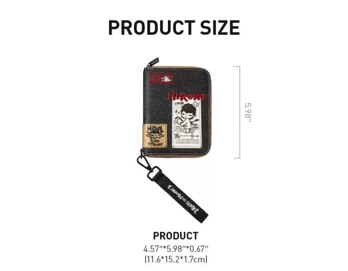 Hirono Echo Series – Passport Bag