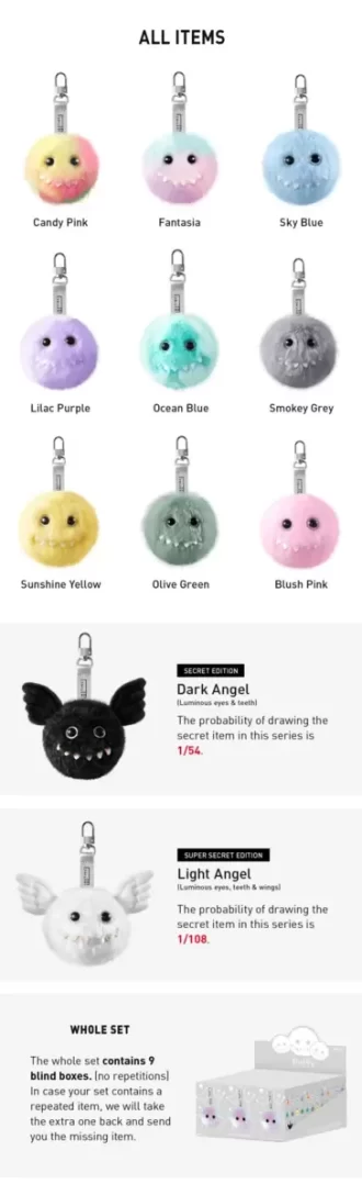 INSTINCTOY FLUFFY-Plush Pendant 2